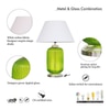 Jade Glass Table Lamp