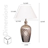Easton - White Table Lamp