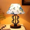 Ana Multi cotton Shade Iron Table Lamp