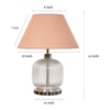 August Glass Table Lamp