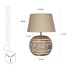 Kawa Wood Table Lamp