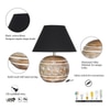 Gaia Wood Table Lamp