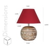 Ela Wood Table Lamp
