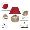 Ela Wood Table Lamp