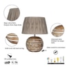 Delta Wood Table Lamp