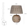 Delta Wood Table Lamp