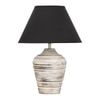 Cypress Wood Table Lamp