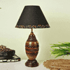 Andre Table Lamp with Solid Wood Base