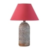 Ryder - Maroon Table Lamp