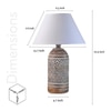 Weston - White Table Lamp