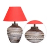 Bentley - Maroon Table Lamp