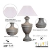 Kingsley - White Table Lamp