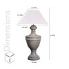Kingsley - White Table Lamp