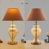 Cedric Gold & Amber Glass Table Lamp