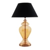 Marigold Gold & Amber Glass Table Lamp