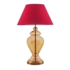 Colter Gold & Amber Glass Table Lamp