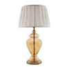 Hailee Gold & Amber Glass Table Lamp