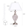 Guilia - White Table Lamp