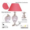 Guilia - Maroon Table Lamp
