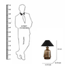Mystee - Black Table Lamp