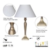 Norman - White Table Lamp