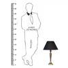 Oscar - Black Table Lamp
