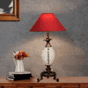 Vladimir - maroon Table Lamp