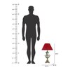 William - maroon Table Lamp