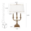 Rayborn - White Table Lamp