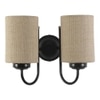 Vladimir Beige Natural Fiber Wall Light