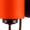 Dodge Orange Fabric Wall Light