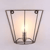 Charmisa Black Metal Wall Light
