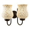 Martin Multicolour Glass Wall Light