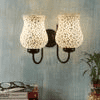 Martin Multicolour Glass Wall Light