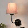 Roscoe Grey cotton Wall mounted Lamp Iron Base(KV06)