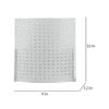 Shanita White Glass Wall Light
