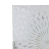 Chelsie White Glass Wall Light