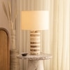 Marbella Cylinder Handcrafted Table Lamp