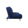 Bonnes 3 Seater Sofa Cum Bed In Navy Blue Color