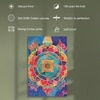 Abstract Multicolor Mandala Canvas Wall Art 22 x 34 Inch