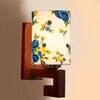 Devansh Solid Wood Electric Wall Light in Multi Colour with Multi Shade Count of 1 Light
