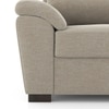 Adelaide Premium 1 Seater Fabric Sofa In Oyster Beige