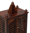 Xman Sheesham Wood  Prayer Unit In Provincial Teak Finish