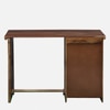 Sheesham Wood Study Table In Provincial Teak Finish
