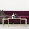 Stendal Nesting Coffee Table Set Of 3 Glass Square