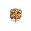 Seraphina Solid Wood  Ottomon in  Yellow Colour