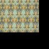 Emma Blue Abstract 160 TC Cotton Double Size Bedsheet with 2 Pillow Covers