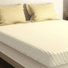 Deance Gold 27X18 Inches Cotton Pillow Cover Set Of 2