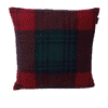 Ellington Marron Wool Cushion Cover