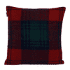 Ellington Marron Wool Cushion Cover